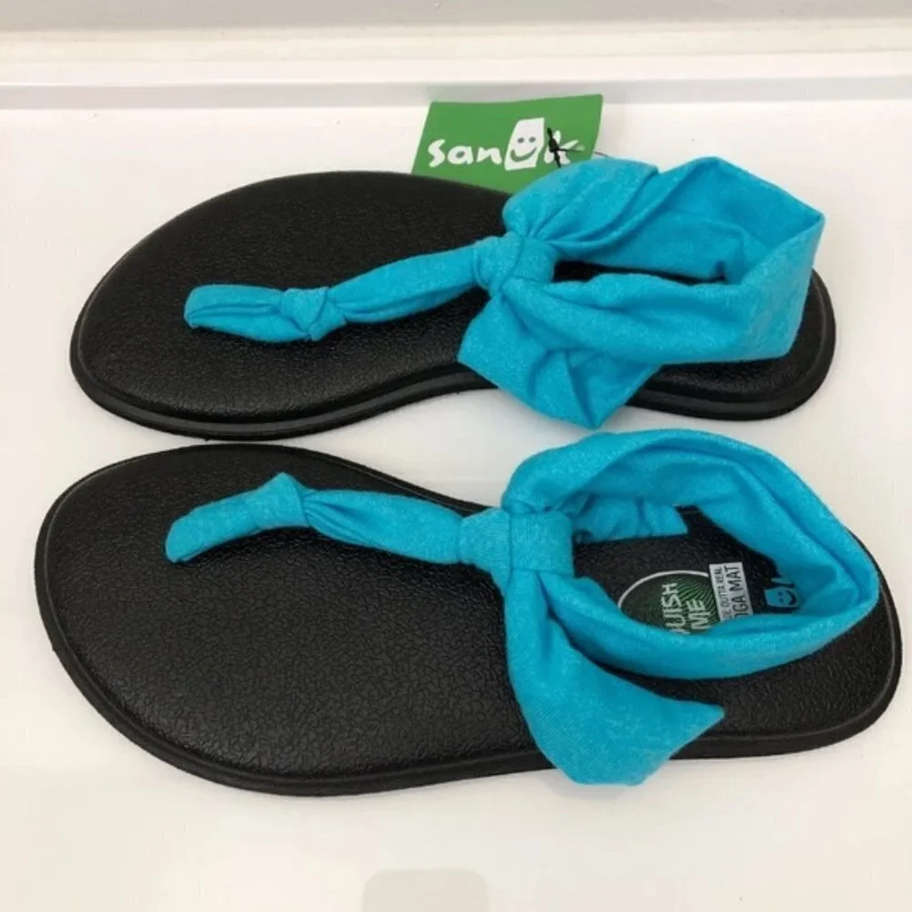 Sanuk Lil Yoga Sling Ella Sandal Size 6 Girls